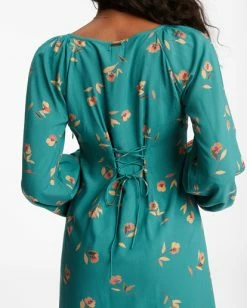 BILLABONG Sweet To Me Long Sleeve Midi Dress BLACK 13 BILLABONG Sweet To Me Long Sleeve Midi Dress BLACK -Women Clothing Shop abjwd00333 billabongw eme dtl2