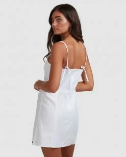 BILLABONG Sunny Dayz Dress SALT CRYSTAL -Women Clothing Shop abjwd00339 billabongw scs bck1