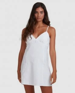 BILLABONG Sunny Dayz Dress SALT CRYSTAL -Women Clothing Shop abjwd00339 billabongw scs frt2