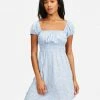 BILLABONG Wildflower Mini Dress RAIN DROP