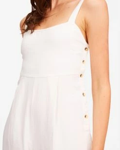 BILLABONG Sandy Cove Jumpsuit SALT CRYSTAL -Women Clothing Shop abjwd00357 billabongw scs dtl1