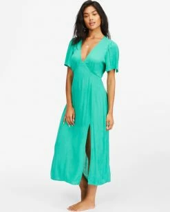 BILLABONG Jet Set Midi Dress WHITE/MULTI 10 BILLABONG Jet Set Midi Dress WHITE/MULTI -Women Clothing Shop abjwd00375 billabongw gpp0 sd1