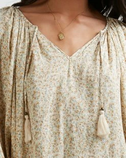 BILLABONG Dream Isle Charmer Mini Dress BEIGE -Women Clothing Shop abjwd00378 billabongw bei dtl1