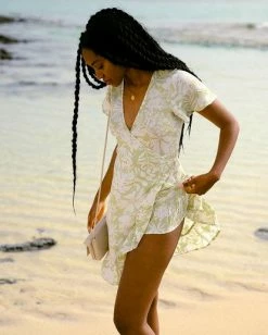 BILLABONG Honey Dew Wrap Dress HONEY DEW