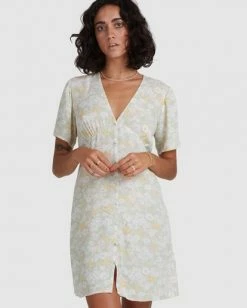 BILLABONG Melody Dress HONEY DEW -Women Clothing Shop abjwd00383 billabongw gbq0 dtl1