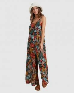 BILLABONG Sundaze Jumpsuit BLACK