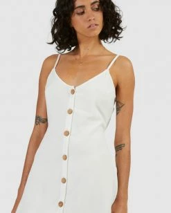 BILLABONG Sweet For Ya Mini Dress SALT CRYSTAL -Women Clothing Shop abjwd00415 billabongw scs dtl1