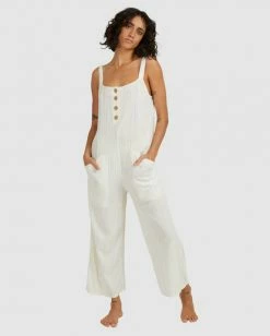 BILLABONG Tropic Haze Jumpsuit MULTI -Women Clothing Shop abjwd00417 billabongw mul frt2