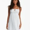 BILLABONG Feelin Blue Mini Slip Dress RAIN DROP