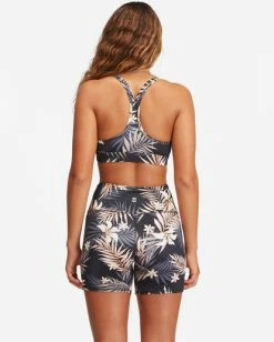 BILLABONG Safari Nights Bike Shorts BLACK PEBBLE -Women Clothing Shop abjwh00110 billabongw bpb bck1
