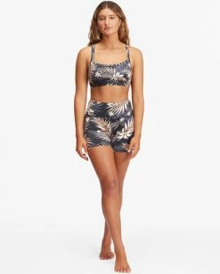 BILLABONG Safari Nights Bike Shorts BLACK PEBBLE -Women Clothing Shop abjwh00110 billabongw bpb frt9