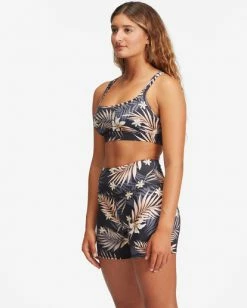 BILLABONG Safari Nights Bike Shorts BLACK PEBBLE -Women Clothing Shop abjwh00110 billabongw bpb sd1