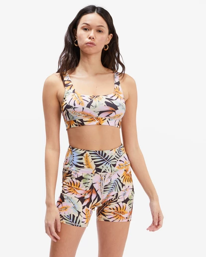 BILLABONG Paradise Bike Shorts BLACK PEBBLE 1 BILLABONG Paradise Bike Shorts BLACK PEBBLE