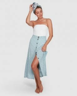 BILLABONG Sea Mist Skirt BLUE