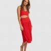 BILLABONG Mrs. Miller Skirt FIESTA RED