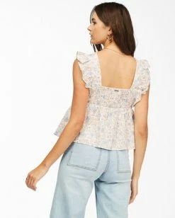 BILLABONG First Love Top SALT CRYSTAL 5 BILLABONG First Love Top SALT CRYSTAL -Women Clothing Shop abjwt00102 billabongw scs bck1
