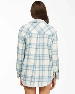 BILLABONG East Light Shirt RIVER -Women Clothing Shop abjwt00104 billabongw riv bck1