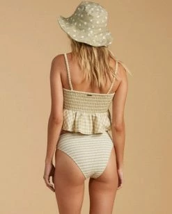 BILLABONG Salty Blonde Tidal Tank Top SALT CRYSTAL 11 BILLABONG Salty Blonde Tidal Tank Top SALT CRYSTAL -Women Clothing Shop abjwt00148 billabongw scs bck1