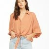 BILLABONG Easy Beat Blouse Top COCONUT