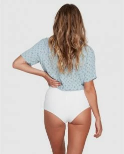 BILLABONG Sea Mist Top BLUE -Women Clothing Shop abjwt00209 billabongwg blu bck1