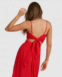 BILLABONG Mrs. Miller Top FIESTA RED 7 BILLABONG Mrs. Miller Top FIESTA RED -Women Clothing Shop abjwt00217 billabongw ftr bck1