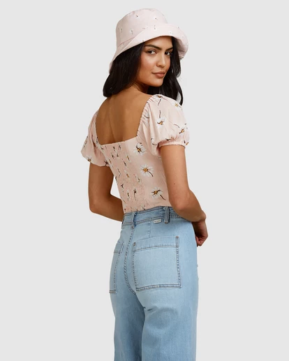 BILLABONG Feelin Peachy Top PEACHES 3 BILLABONG Feelin Peachy Top PEACHES - Image 3
