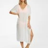 BILLABONG Runaway Beach Cover Up SALT CRYSTAL