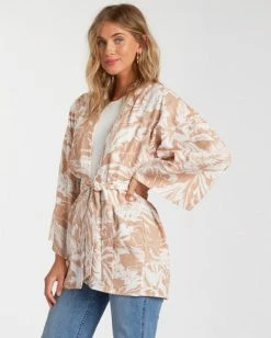 BILLABONG Sweet Summer Kimono SANDCASTLE -Women Clothing Shop abjx600155 billabongw sac sd1