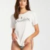 BILLABONG Paradise Short Sleeve T-Shirt SALT CRYSTAL