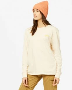 BILLABONG A/Div Long Sleeve T-Shirt WHITE CAP
