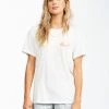 BILLABONG Quiet Night T-Shirt SALT CRYSTAL