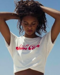 BILLABONG Still Chill T-Shirt SALT CRYSTAL