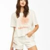 BILLABONG Natural Mystic T-Shirt SALT CRYSTAL