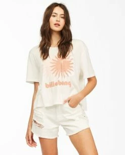 BILLABONG Natural Mystic T-Shirt SALT CRYSTAL