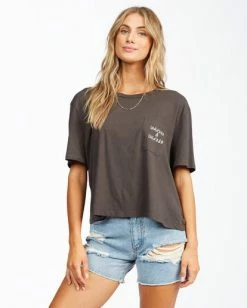 BILLABONG Wander And Wonder T-Shirt OFF BLACK