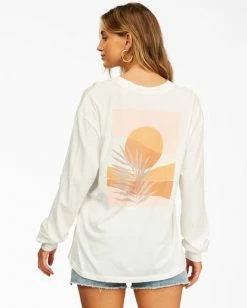BILLABONG Touch The Sky T-Shirt SALT CRYSTAL 5 BILLABONG Touch The Sky T-Shirt SALT CRYSTAL -Women Clothing Shop abjzt00324 billabongw scs bck1