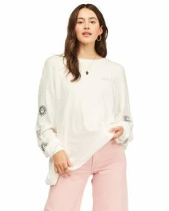 BILLABONG Sun Tour Long Sleeve T-Shirt SALT CRYSTAL
