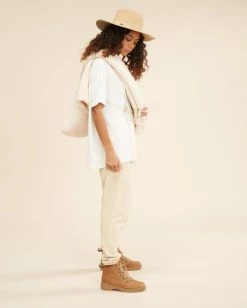 BILLABONG Be Natural Boyfriend T-Shirt SALT CRYSTAL 5 BILLABONG Be Natural Boyfriend T-Shirt SALT CRYSTAL -Women Clothing Shop abjzt00375 billabongw scs bck1