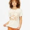 BILLABONG Mountain Mama Boyfriend T-Shirt SALT CRYSTAL