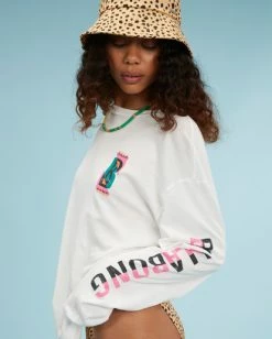 BILLABONG Easy Life Long Sleeve T-Shirt SALT CRYSTAL