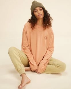 BILLABONG Wild Thing Long Sleeve T-Shirt SANDSTONE