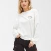 BILLABONG Tons Of Sun Long Sleeve T-Shirt SALT CRYSTAL
