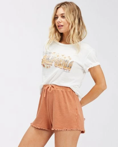 BILLABONG Made In Cali Boyfriend T-Shirt SALT CRYSTAL 2 BILLABONG Made In Cali Boyfriend T-Shirt SALT CRYSTAL - Image 2