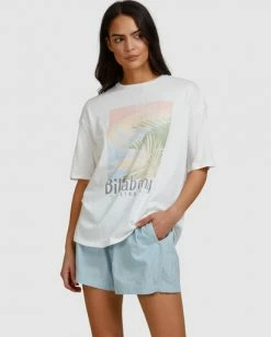 BILLABONG Vintage Sunsets T-Shirt WASHED BLACK