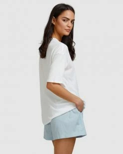 BILLABONG Vintage Sunsets T-Shirt WASHED BLACK -Women Clothing Shop abjzt00485 billabongw scs sd2