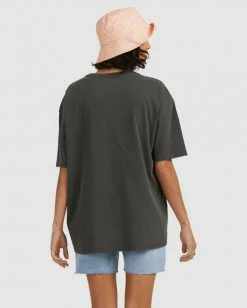 BILLABONG Sunny Day T-Shirt LILAC -Women Clothing Shop abjzt00500 billabongw blk bck1