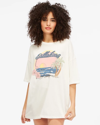 BILLABONG Chase The Sky T-Shirt SALT CRYSTAL 1 BILLABONG Chase The Sky T-Shirt SALT CRYSTAL