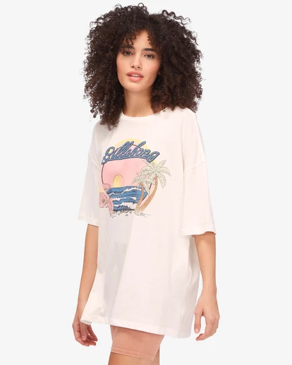 BILLABONG Chase The Sky T-Shirt SALT CRYSTAL 2 BILLABONG Chase The Sky T-Shirt SALT CRYSTAL - Image 2