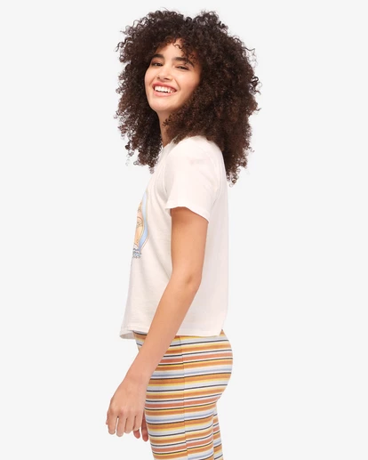 BILLABONG Solstice In Summer T-Shirt SALT CRYSTAL 2 BILLABONG Solstice In Summer T-Shirt SALT CRYSTAL - Image 2