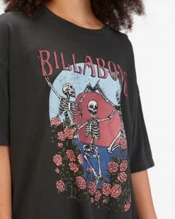 BILLABONG Morning Sun Boyfriend T-Shirt OFF BLACK 7 BILLABONG Morning Sun Boyfriend T-Shirt OFF BLACK -Women Clothing Shop abjzt00608 billabongw ofb dtl1